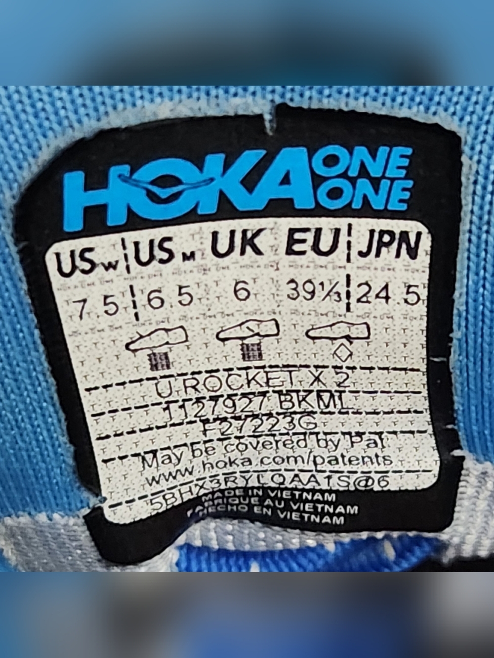 Hoka Rocket X 2 Running Racing Shoes Carbon Plate Women's Size 7.5 - Picture 9 of 9